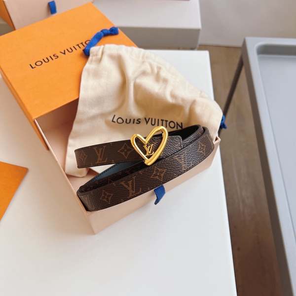 ルイヴィトンベルト角部分ディテール